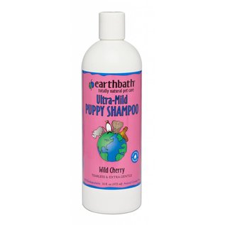 Earth bath Ultra Mild Puppy Shampoo Wild Cherry 16oz