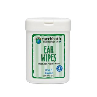 Earth bath Grooming Wipes - Ear Wipes (25ct)