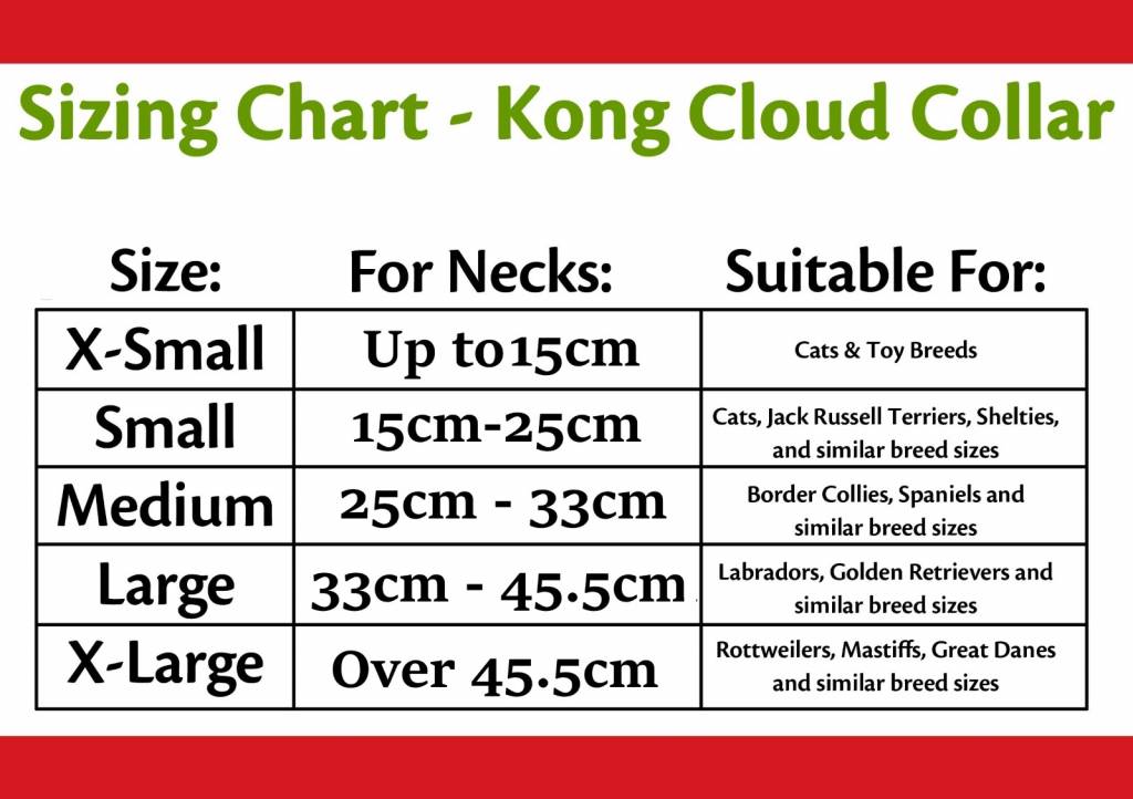 Kong cloud cheap collar
