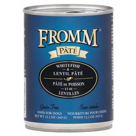 Fromm family GOLD \ DOG \ CAN \ Whitefish & Lentil Pate