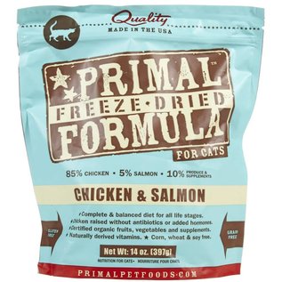 Primal Primal Freeze Dried Chicken & Salmon Cat 14oz