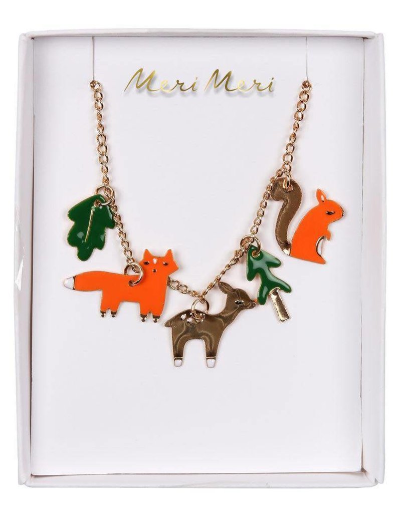 Meri Meri Meri Meri | Woodland Enamel Charm Necklace