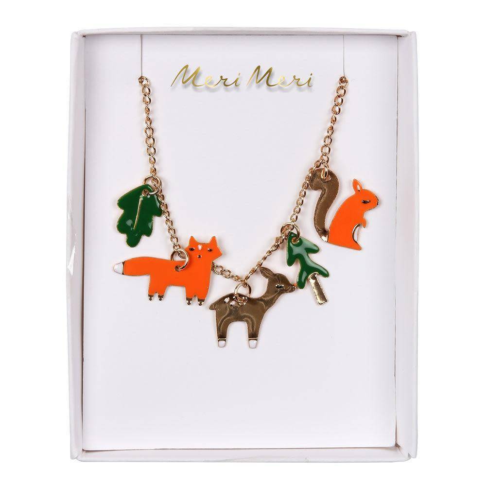 Meri Meri Meri Meri | Woodland Enamel Charm Necklace