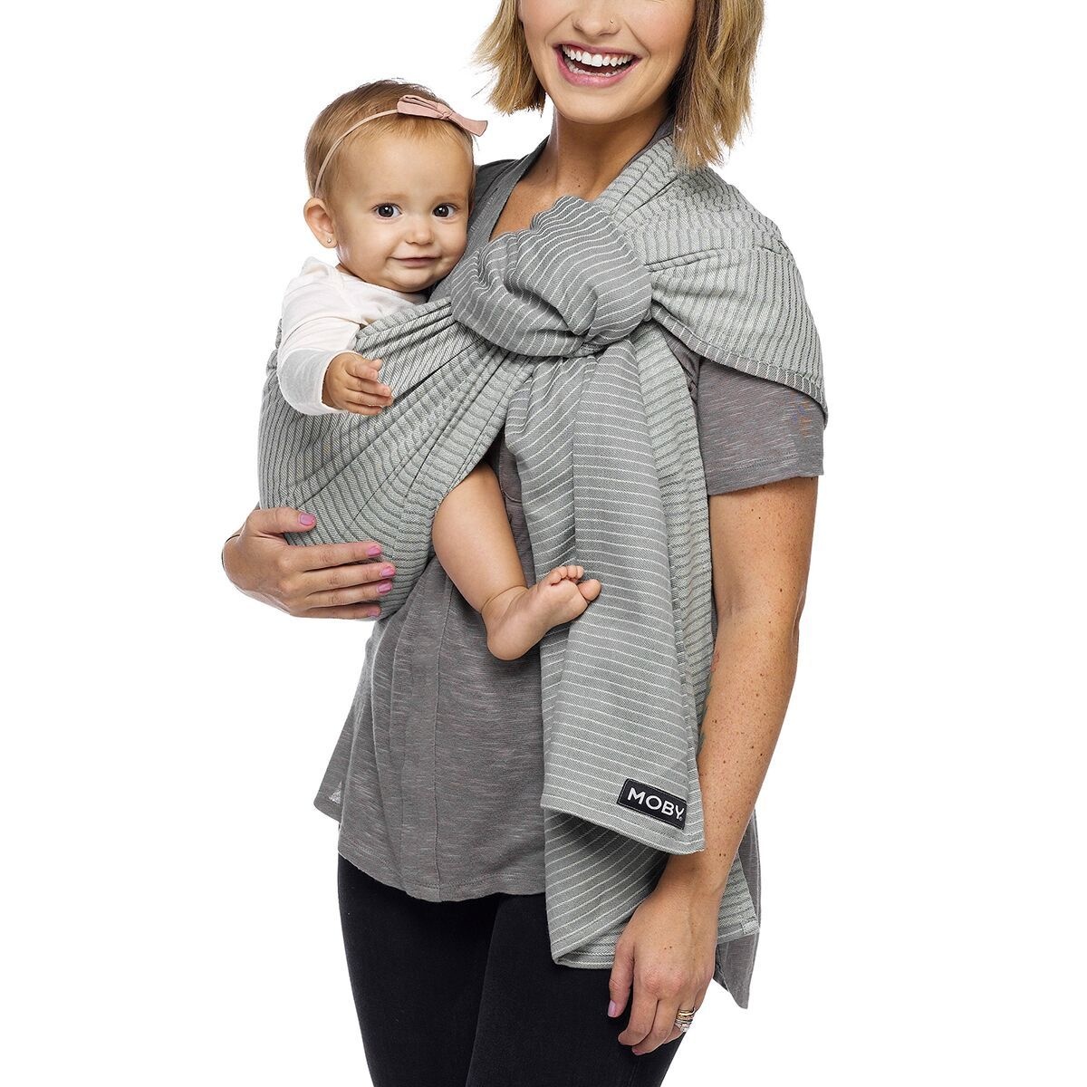 Moby Wrap Moby Ring Sling | Silver Streak Moby Wrap Moby Ring Sling | Silver Streak
