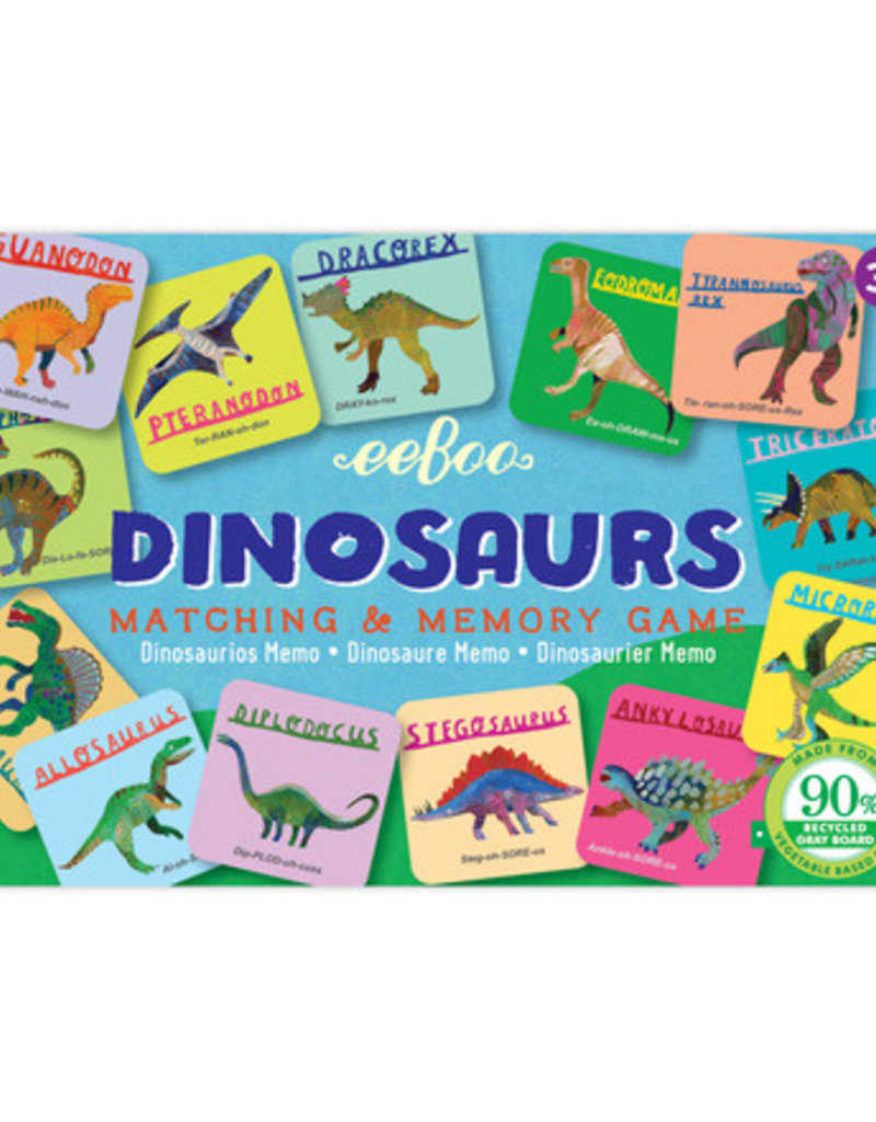 eeBoo eeboo | Dinosaurs Little Matching Game