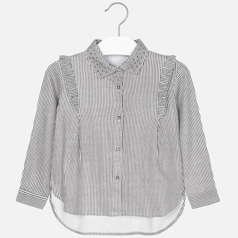 Mayoral Mayoral | Fine Stripe Blouse Mayoral Mayoral | Fine Stripe Blouse