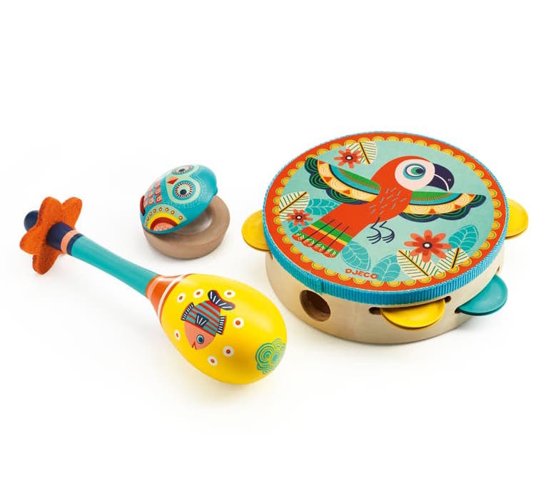 Djeco Djeco | Animambo Tambourine Set Djeco Djeco | Animambo Tambourine Set