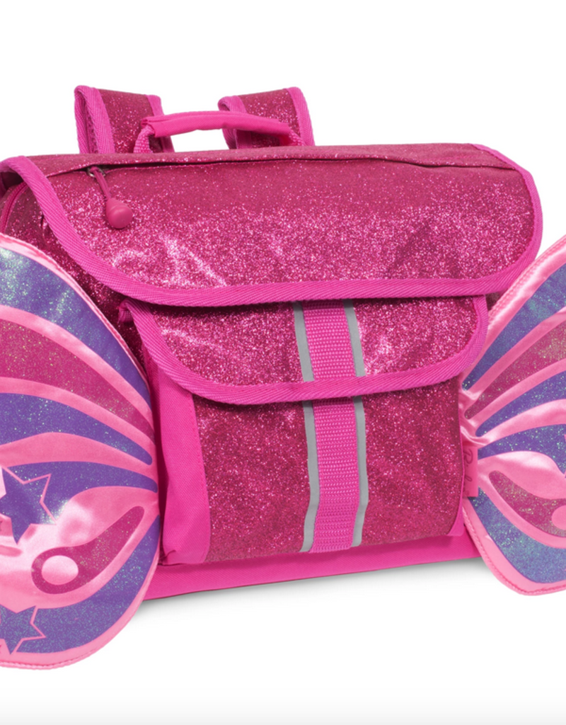BIXBEE | Sparkalicious Raspberry Butterflyer Backpack Small
