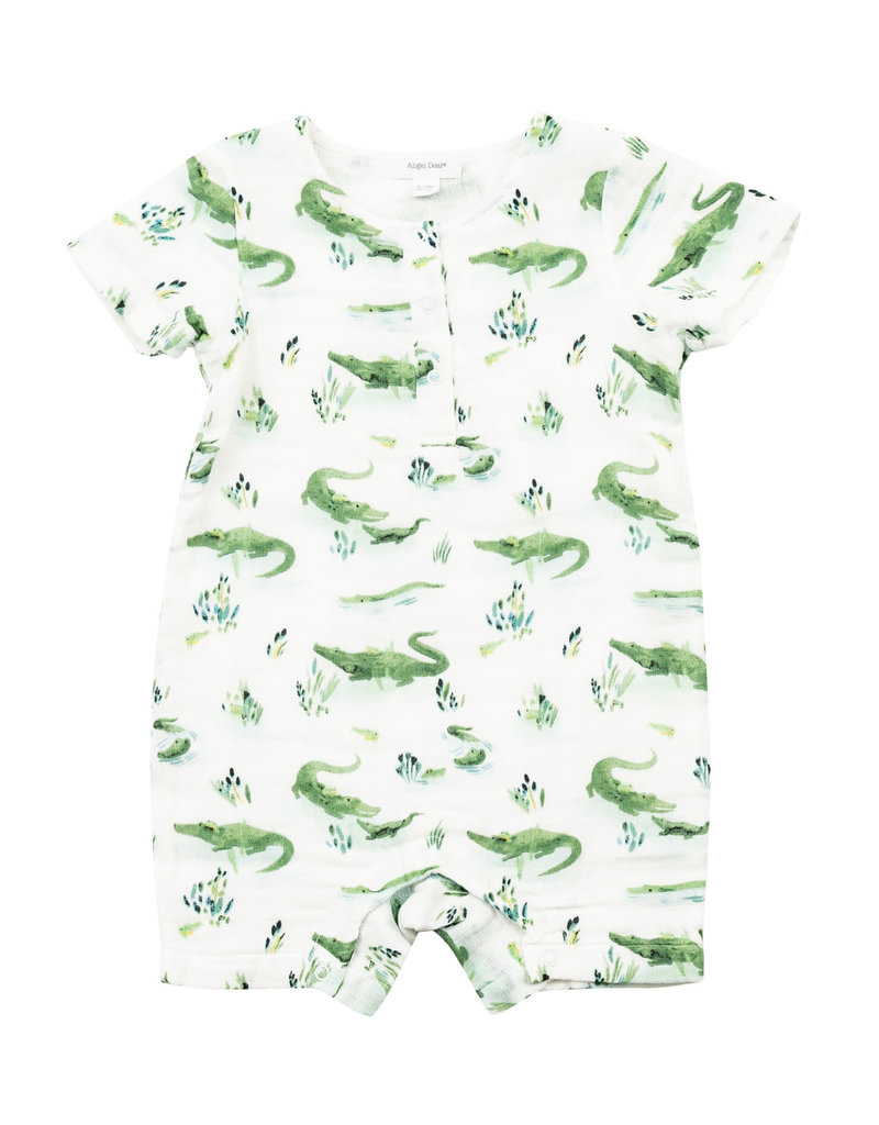 Cute Gator Alligator Crocodile Cotton Toddler Baby Kid T-shirt Tee 6mo Thru 7t