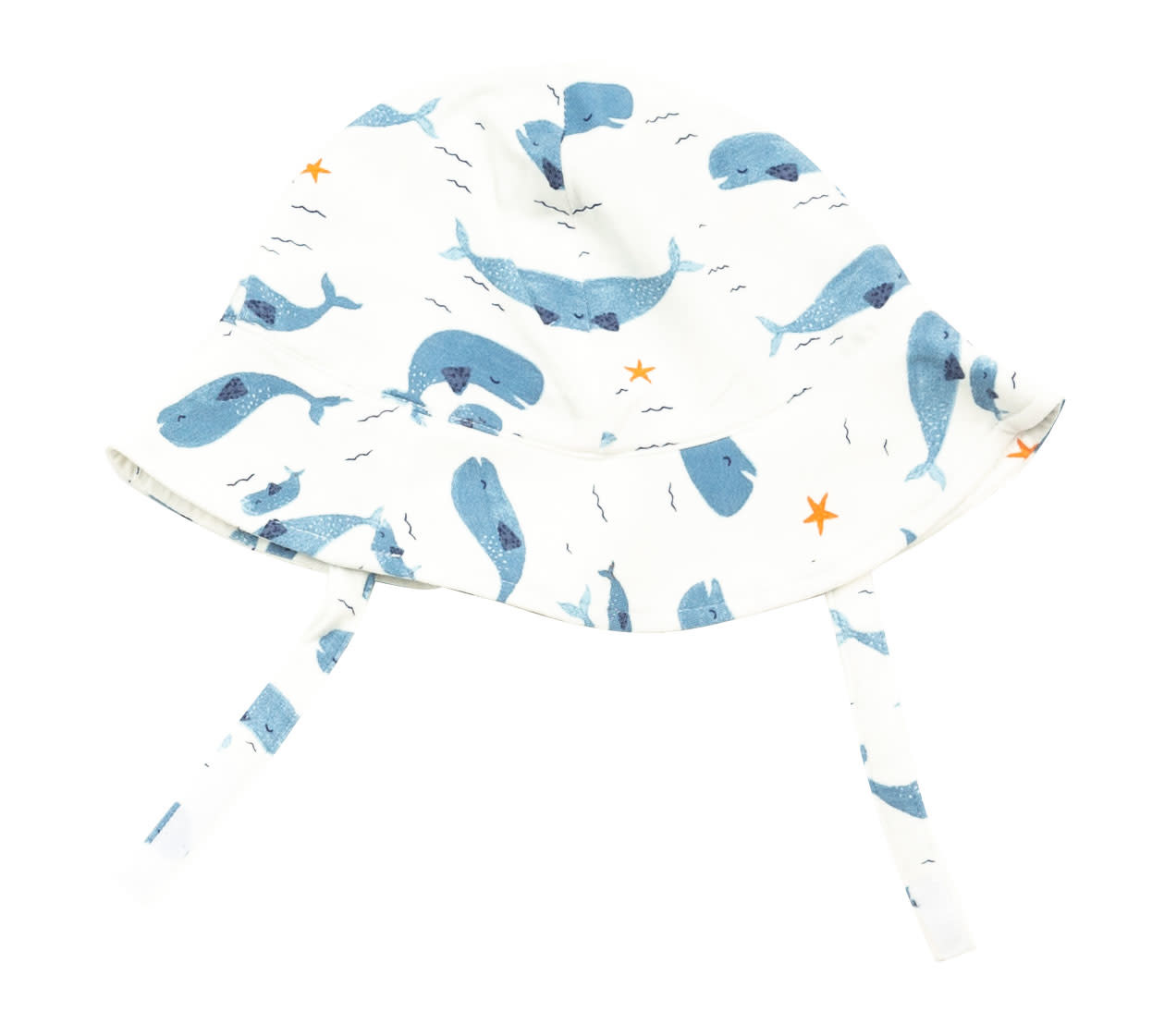 Angel Dear Angel Dear | Whale Pod Jersey Sun Hat