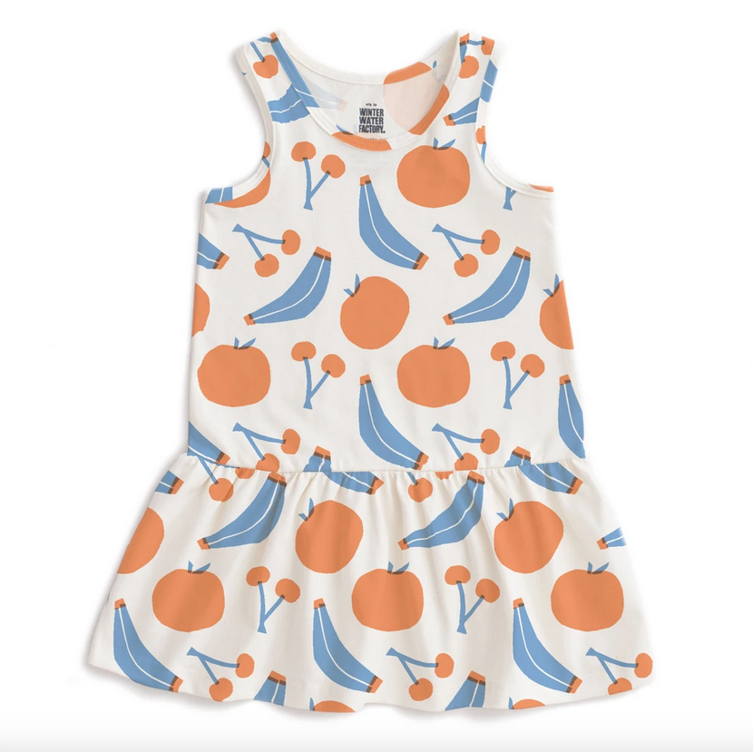Winter Water Factory Winter Water Factory | Valencia Dress in Yummy Fruit
