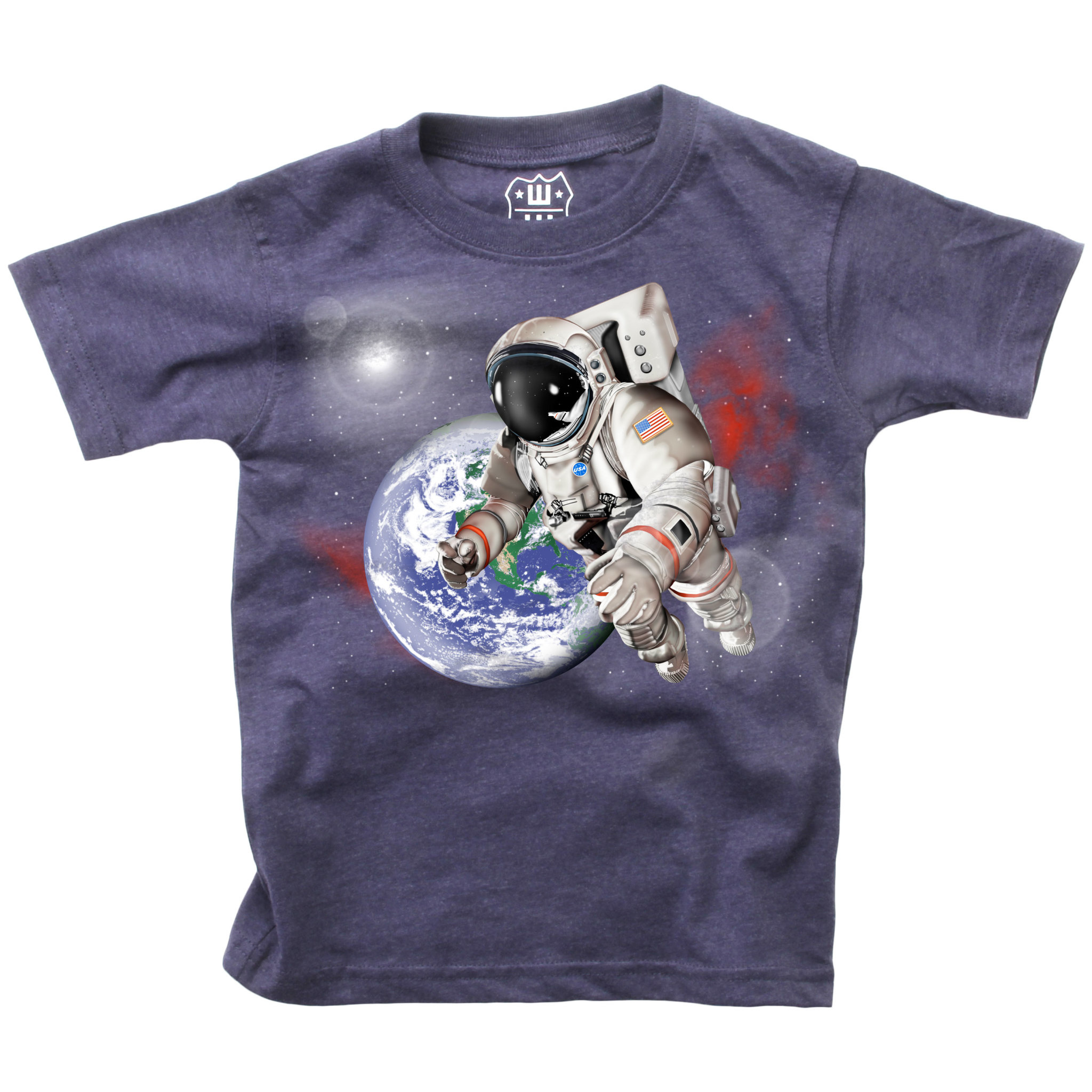 Wes & Willy Wes & Willy | Astronaut Baby Tee Wes & Willy Wes & Willy | Astronaut Baby Tee