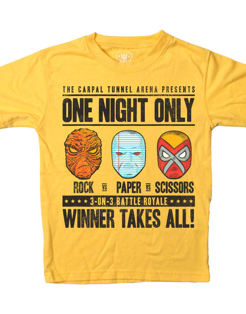 Wes & Willy Wes & Willy | Rock, Paper, Scissors Baby Tee