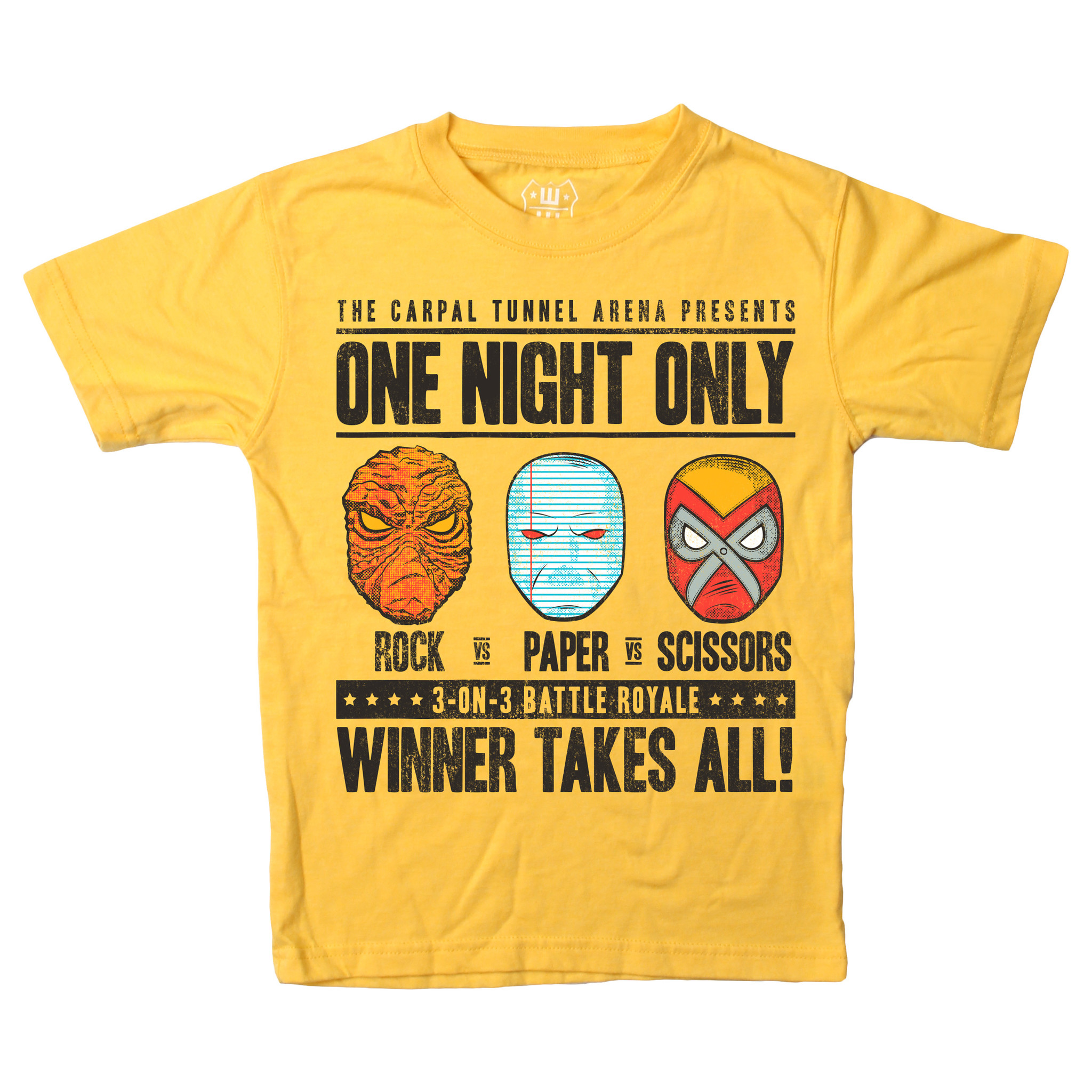 Wes & Willy Wes & Willy | Rock, Paper, Scissors Baby Tee