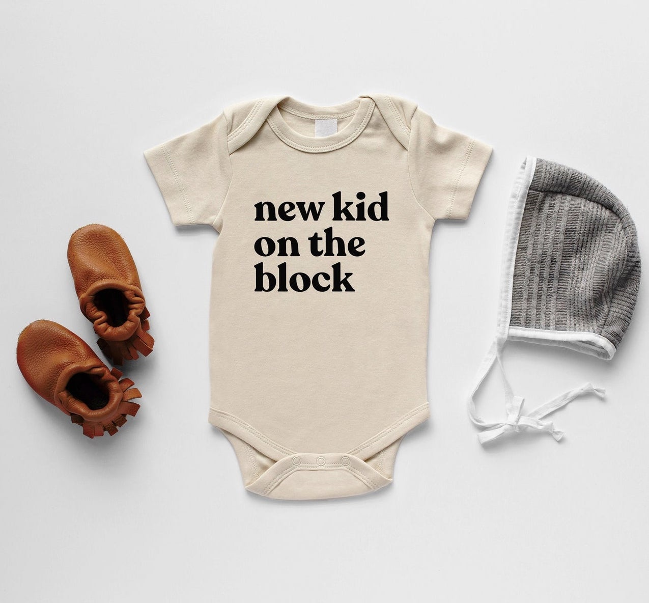 The Oyster's Pearl Gladfolk | New Kid on the Block Onesie