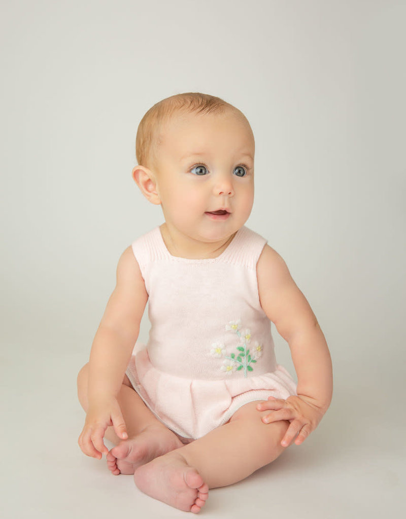 Angel Dear Angel Dear | Pretty Floral Skirted Romper