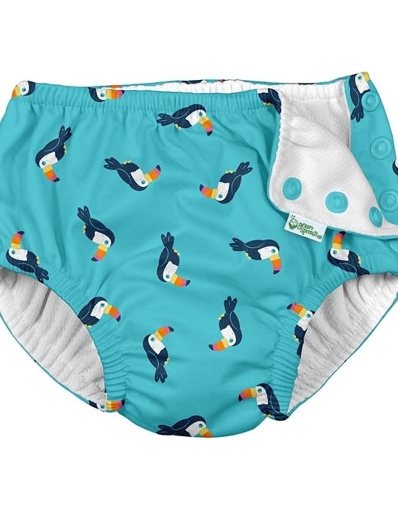 I Play Green Sprouts | Snap Swim Diaper