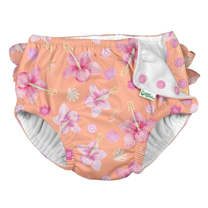 I Play Green Sprouts | Ruffle Swim Diaper I Play Green Sprouts | Ruffle Swim Diaper