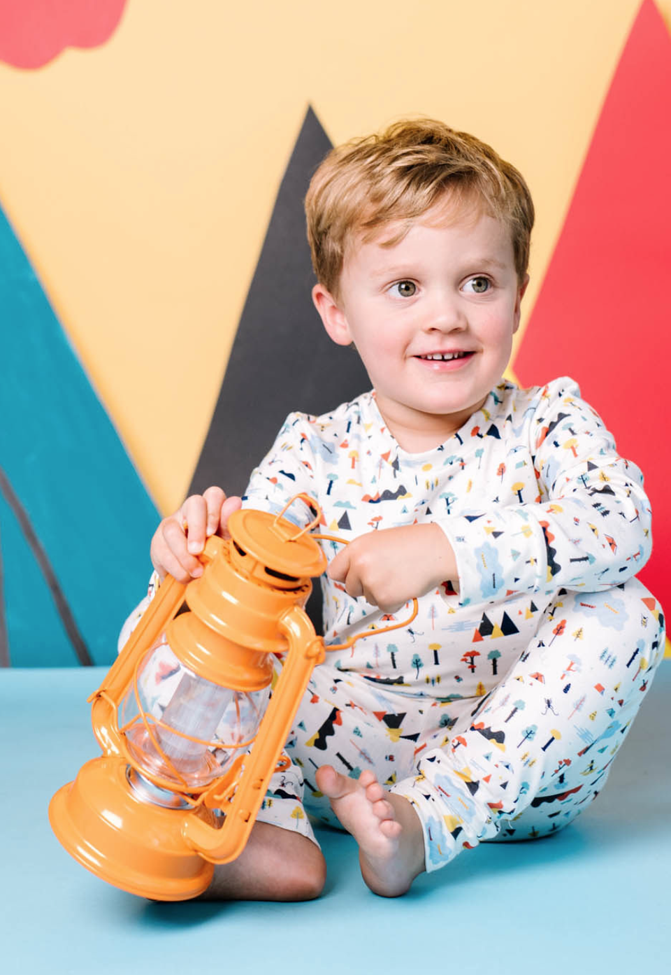 Nohi Kids Bird & Bean| Happy Campers Pajama Set