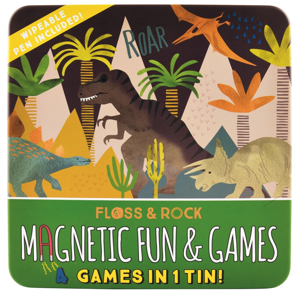 Floss & Rock Magnetic Fun & Games | Dinosaur