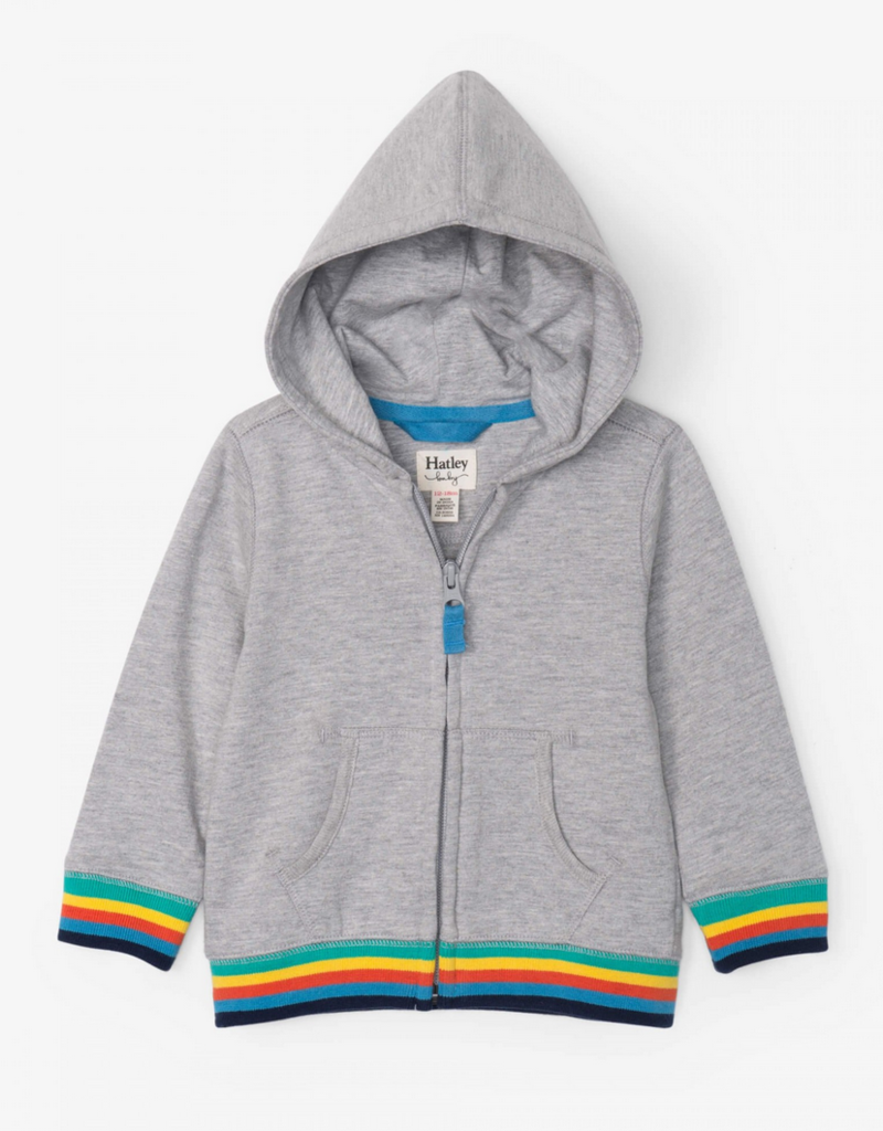 Hatley Hatley | Retro Stripe Baby Hoodie