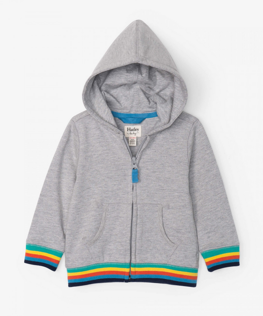 Hatley Hatley | Retro Stripe Baby Hoodie
