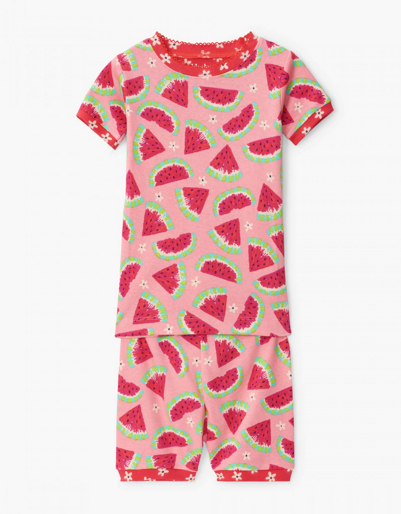 Hatley Hatley | Watermelon Slices Organic Pajama Set