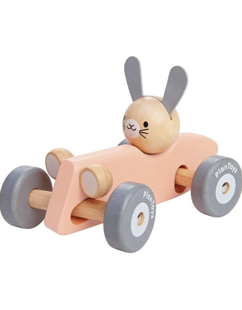 PLAN Toys Bunny Racing Car