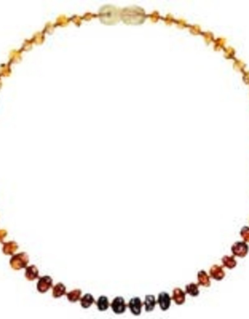 powell's owls amber teething necklace