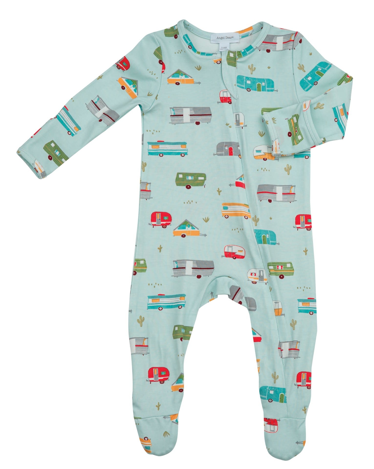 Angel Dear Angel Dear | Campers Zipper Footie