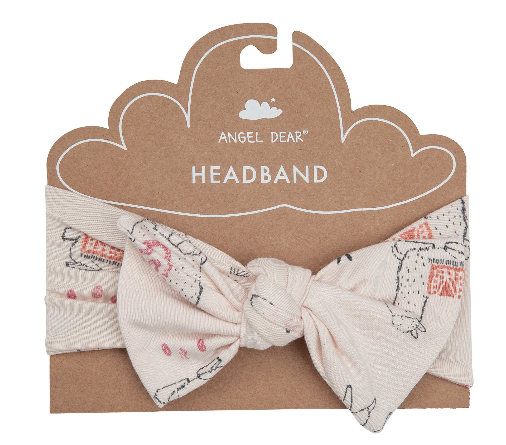 Angel Dear Angel Dear | Llama Pink Headband Angel Dear Angel Dear | Llama Pink Headband