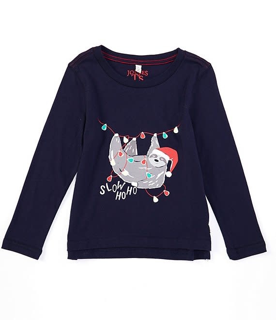 Joules Joules | Holiday Sloth Screenprint Tee Joules Joules | Holiday Sloth Screenprint Tee