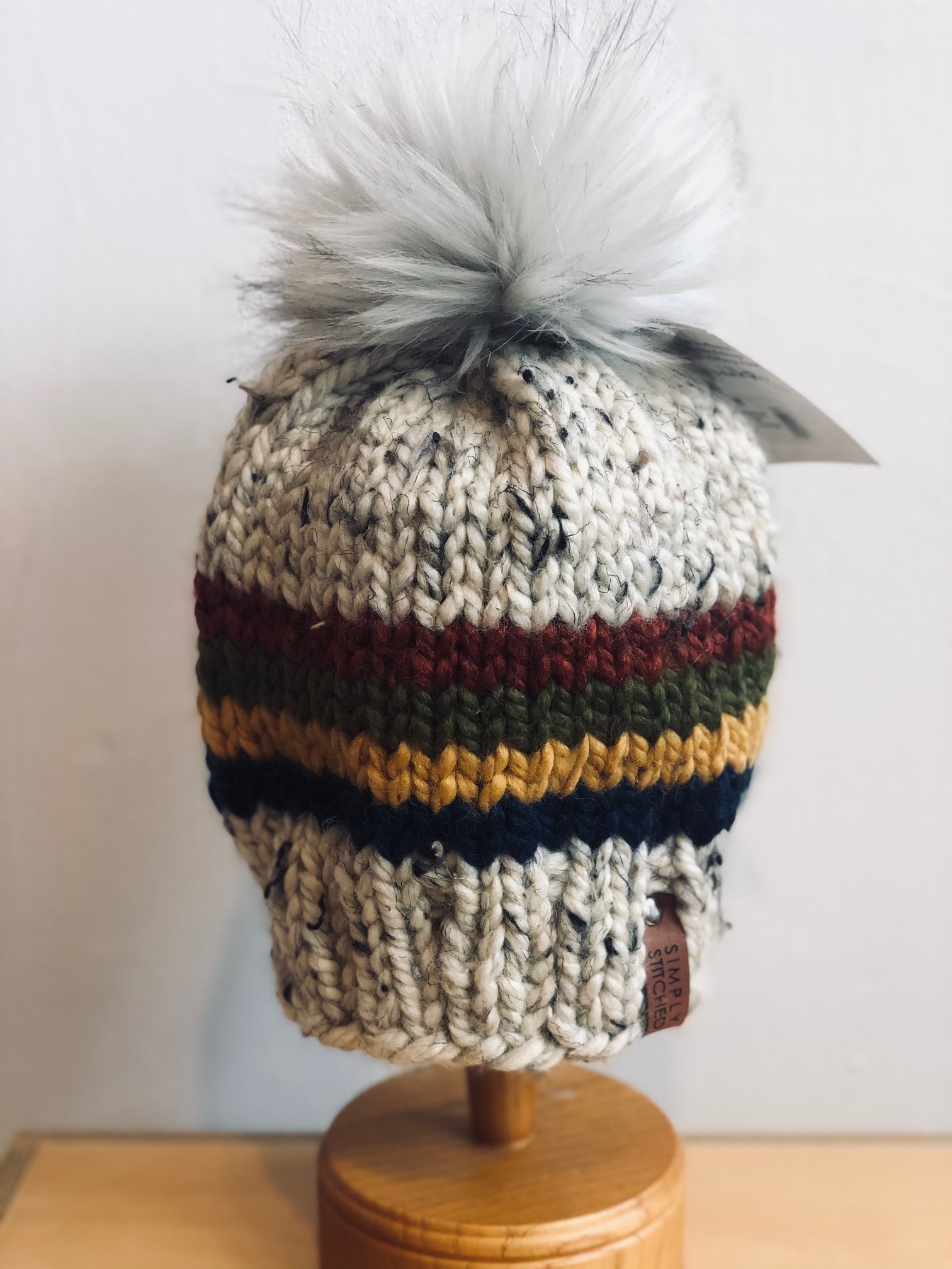 Simply Stitched Simply Stitched | Handmade Little Stripes Hat