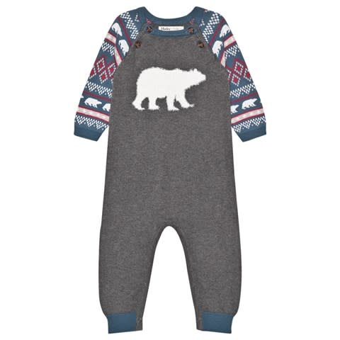 Hatley Hatley | Fair Isle Polar Bears Sweater Romper