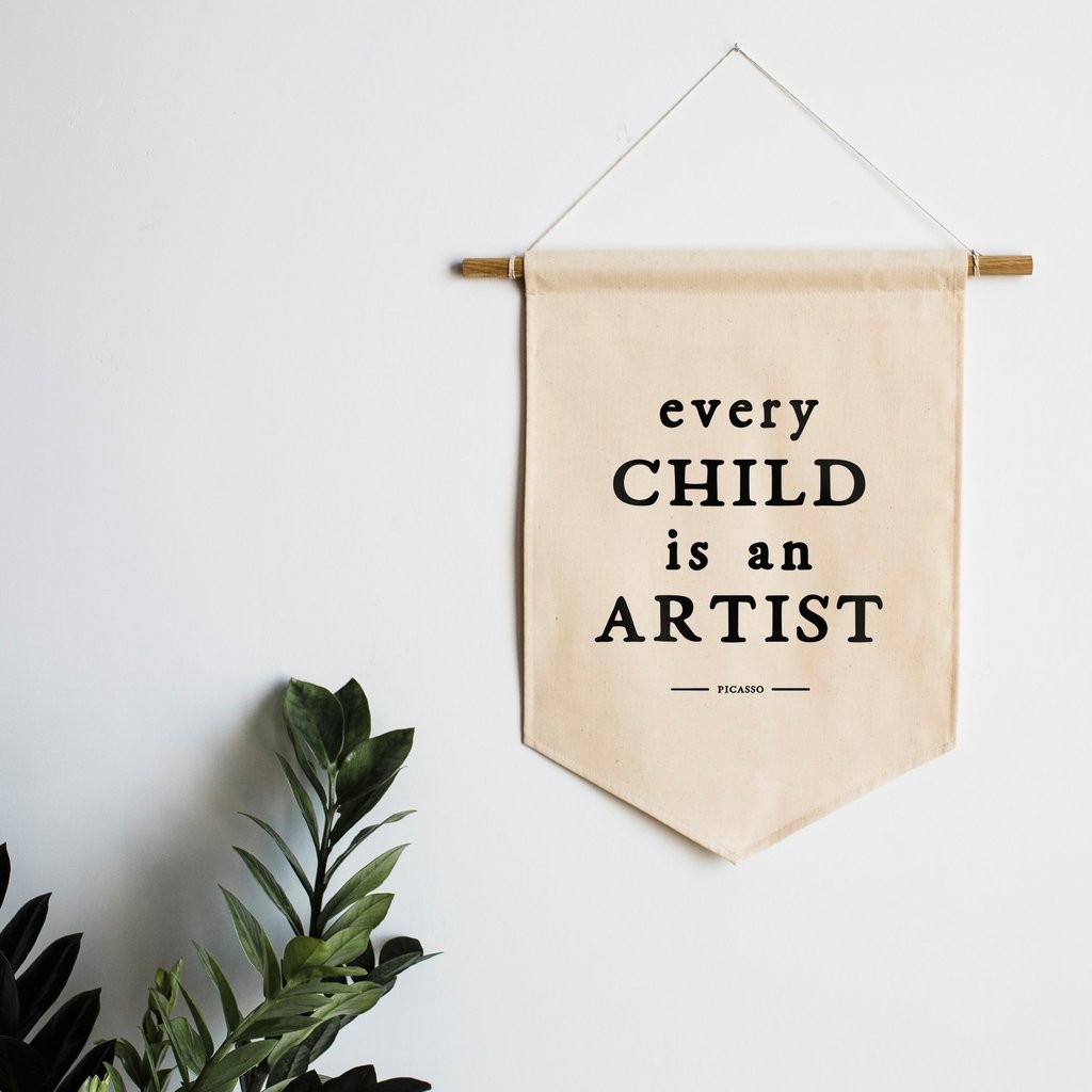 Gladfolk | Every Child is an Artist Banner