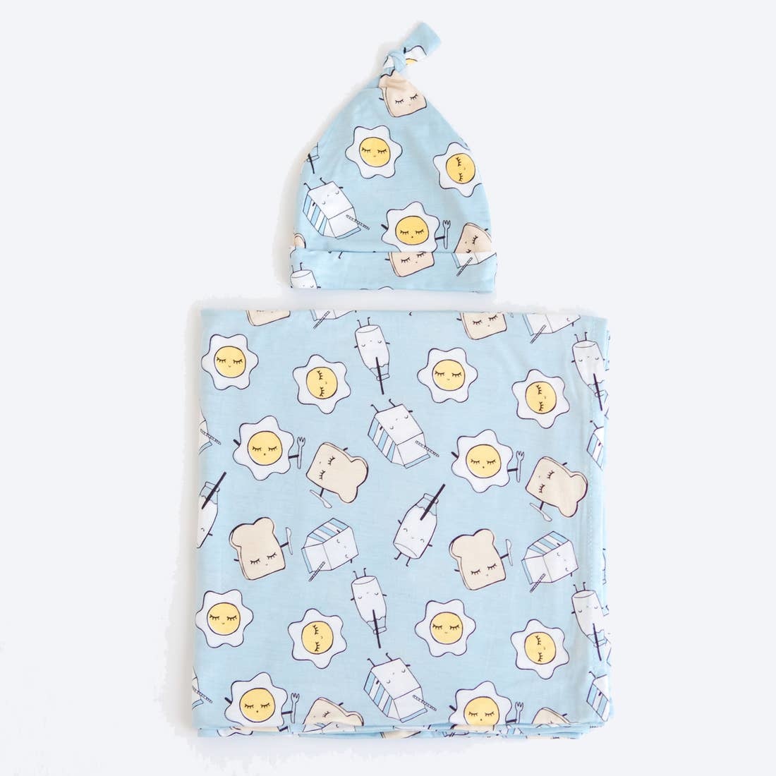 Little Sleepies Little Sleepies Breakfast Buddies Bamboo Swaddle Set