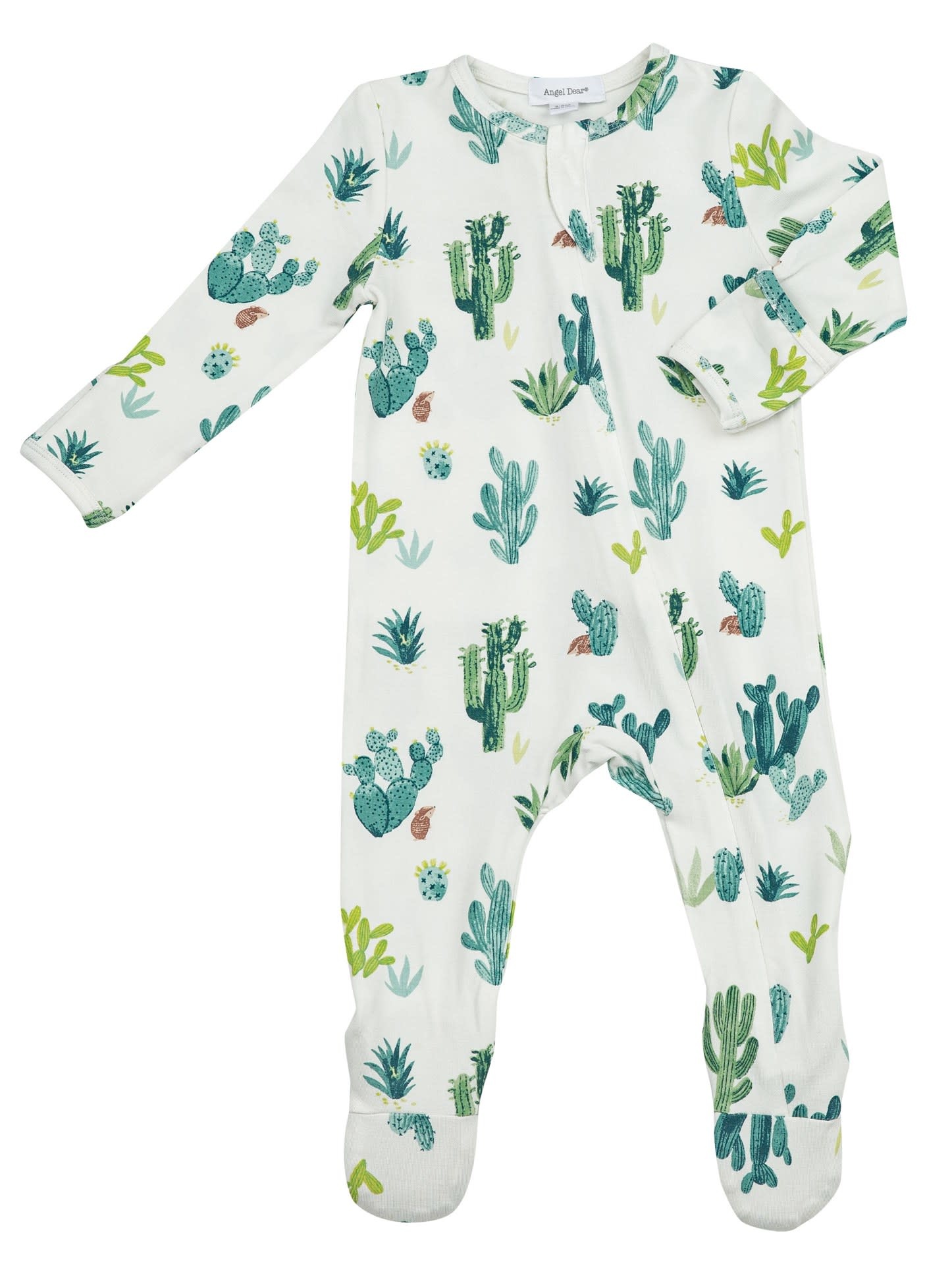 Angel Dear Angel Dear | Cactus Zipper Footie Newborn Angel Dear Angel Dear | Cactus Zipper Footie Newborn