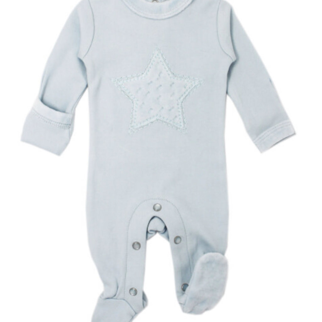 L'oved Baby L'oved Baby | Velveteen Graphic Footie