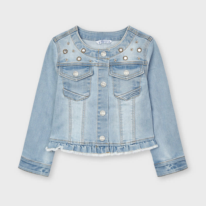 Mayoral Mayoral | Denim Jacket with Applique