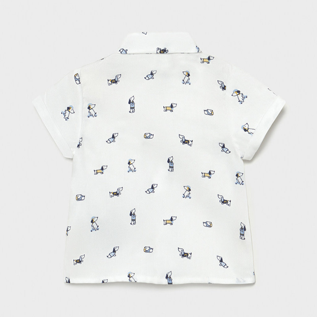 Mayoral Mayoral | Printed Cotton Button Up