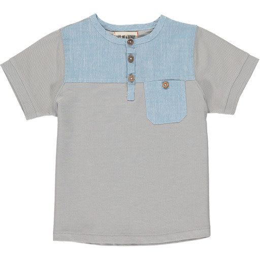 Me & Henry Me & Henry | Boardwalk Henley Grey/Blue