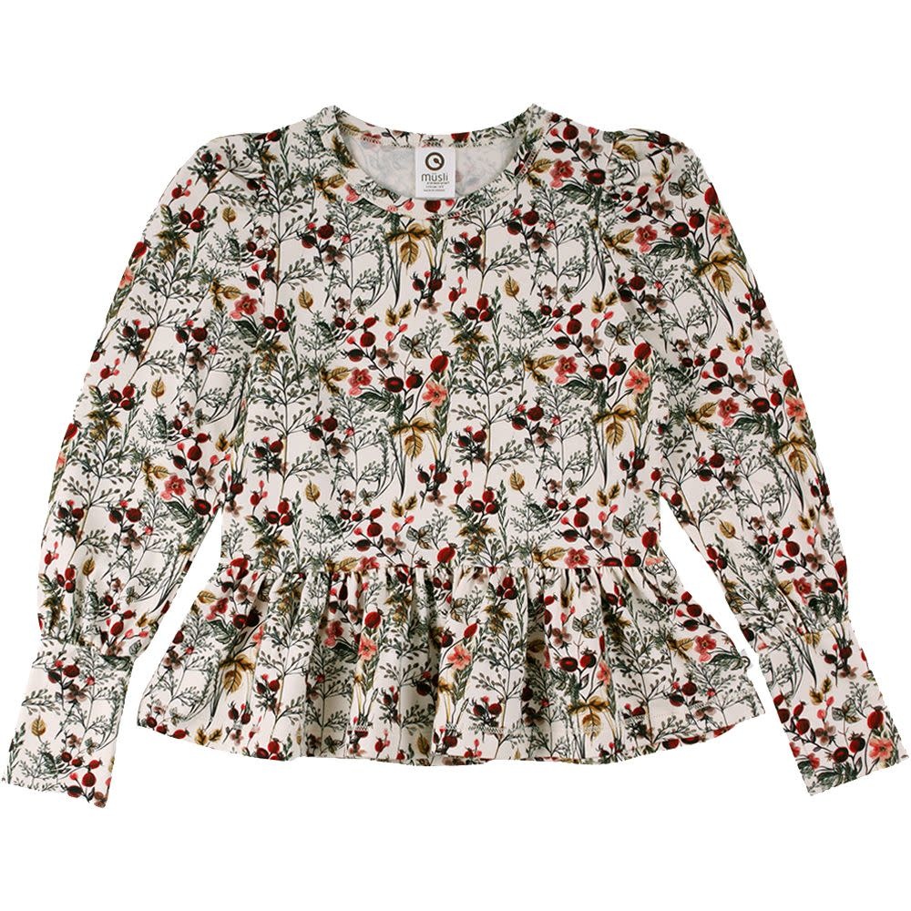 Musli Musli | Winter Flower Frill Blouse Musli Musli | Winter Flower Frill Blouse