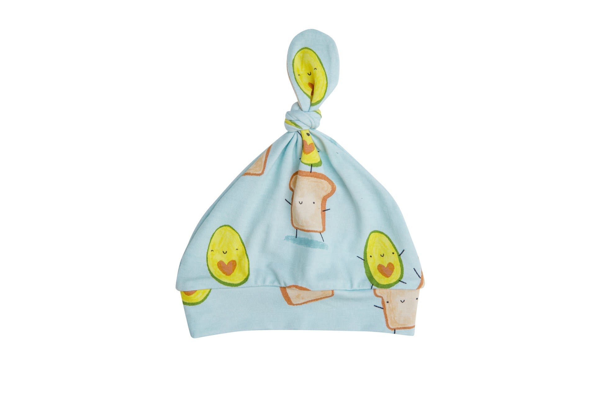Angel Dear Angel Dear | Avocado + Toast Knotted Hat 0-3 Mos