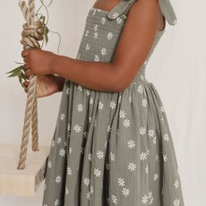 Rylee + Cru Rylee + Cru | Daisy Ivy Smocked Dress Fern