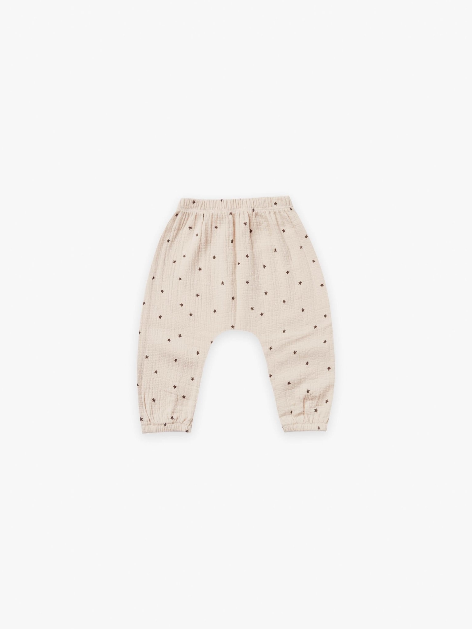 Quincy Mae Quincy Mae | Woven Harem Pant Natural Quincy Mae Quincy Mae | Woven Harem Pant Natural