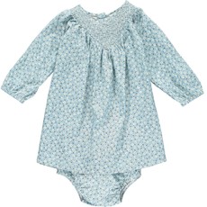 Vignette Vignette | Rosie Baby Dress Blue Floral