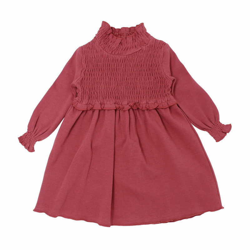 L'oved Baby | Smocked Baby Dress Appleberry