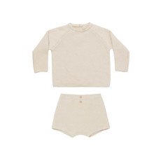 Quincy Mae Quincy Mae | Summer Knit Set Natural