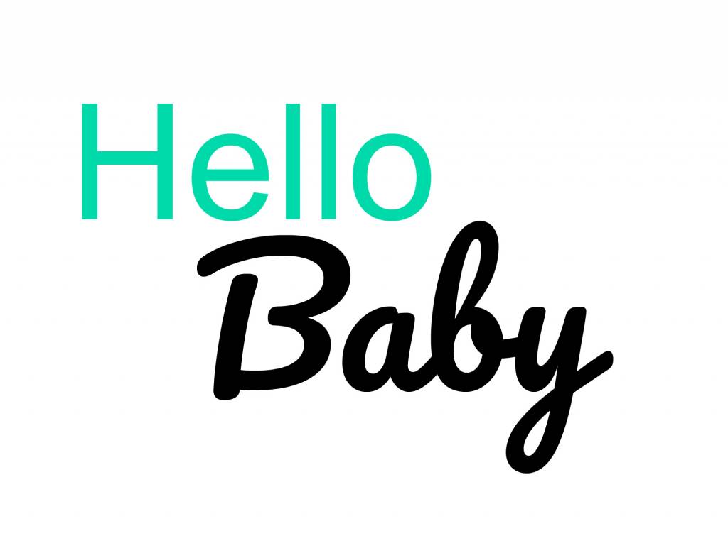 Hello Baby Card