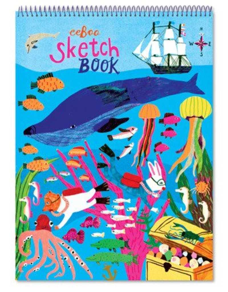 eeBoo eeboo | In the Sea Sketch Book